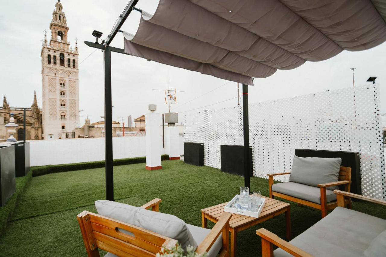 Complete Studio With Terrace - 1Bth- La Giralda Apartment Seville Luaran gambar